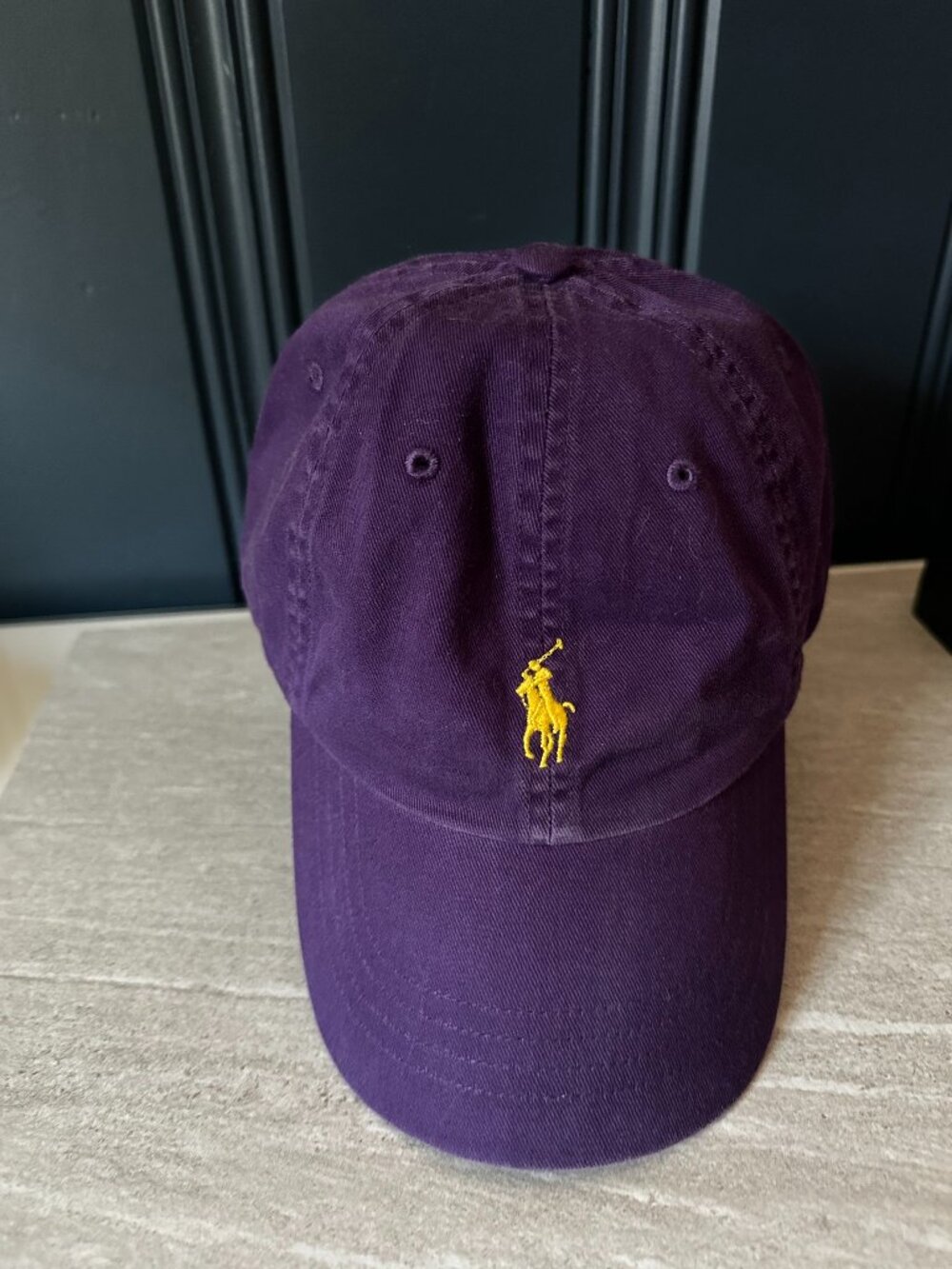 Polo Ralph Lauren Purple/Gold Pony Baseball cap